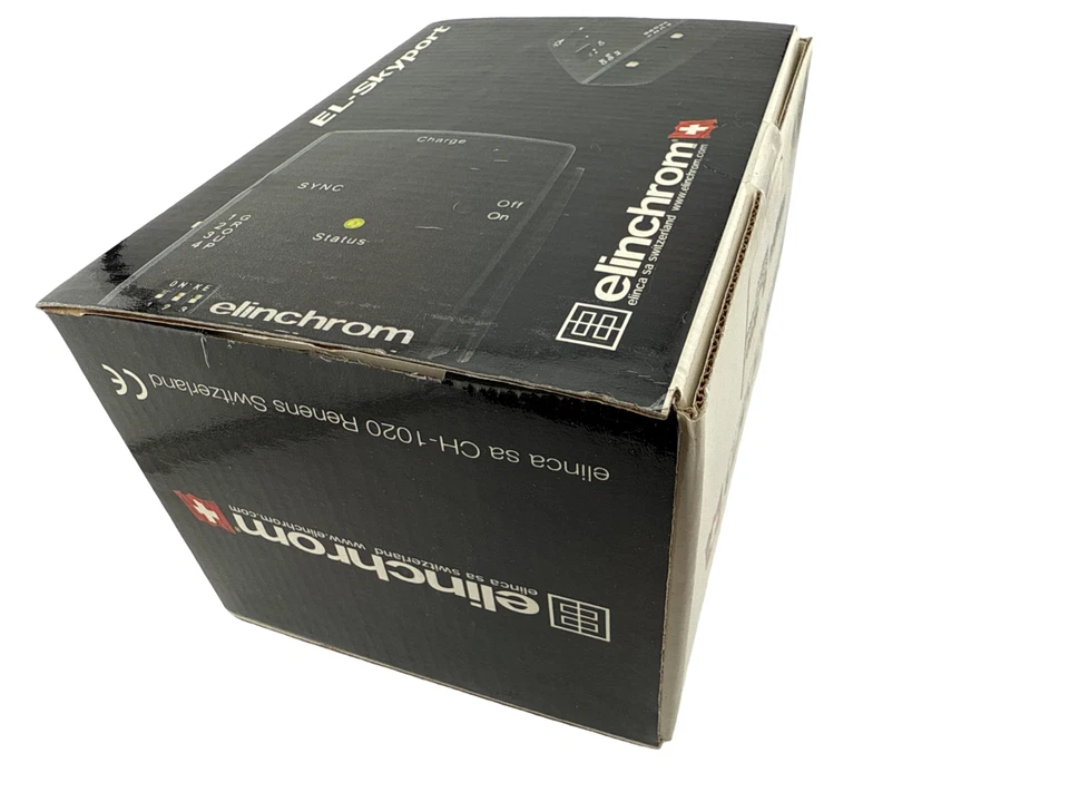 Juego de gatillo de radio universal Elinchrom EL Skyport NUEVO sellado Foto 4 de 4