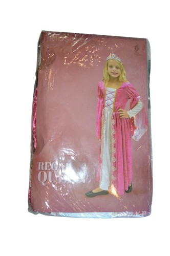 Neu mit Etikett Hauntlook Mädchen Regal Königin Kadett Halloween Kostüm Größe 5-6 Urlaub Party - Bild 5 von 8