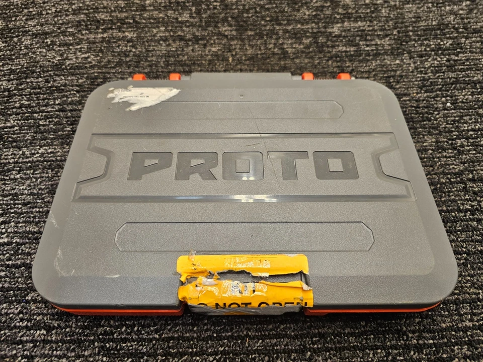 Proto J52110HIM 3/8 & 1/2 Drive 10 Piece SAE Hex Bit Socket 1/8" - 5/8" Black - Image 4 of 4