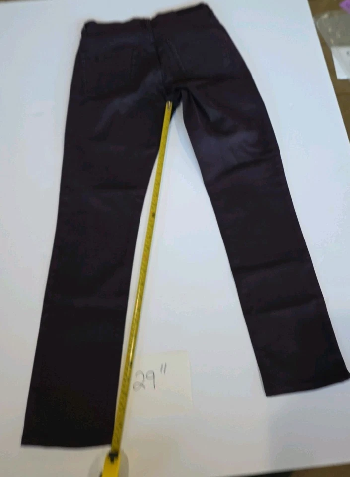 Rock & Republic Women's Size 10 Berlin Purple Stretch Pants - Image 2 of 4