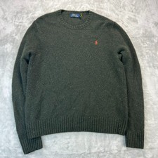 Polo Ralph Lauren Sweater Mens Size Large Green Crewneck