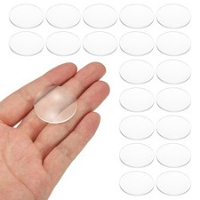 20 Pack Biconvex Lens, 31mm Dia. 65mm Focal Length Optical Lenses