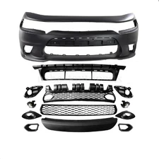 Front Bumper Cover Body Kit Fits for 2015-2023 Dodge Charger SRT Style