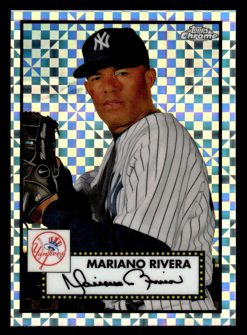 Mariano Rivera 2021 Topps Chrome Platinum Anniversary - Prism Red