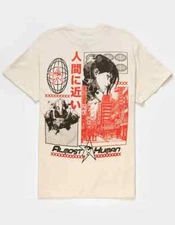 Almost Human Mens Peace Kanji Graphic Shirt New S-2XL