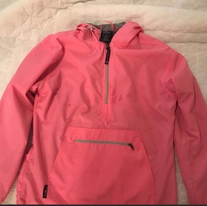 quarter zip raincoat