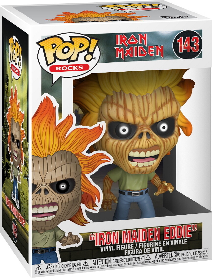 Iron Maiden - Iron Maiden Eddie 143 - Funko Pop! - Vinyl Figur | eBay