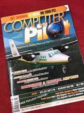 Computer Pilot Magazine July 2008 PC Drones Planes Flight Simulator