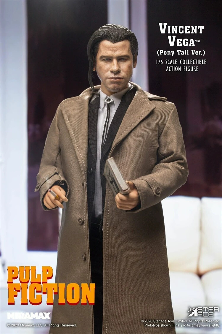 Star Ace Toys SA0086 1/6 Pulp Fiction VINCENT VEGA 2.0 12