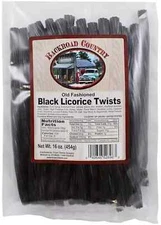 Black Licorice Twists 16 Ounces Backroad Country Pack of 1 NEW