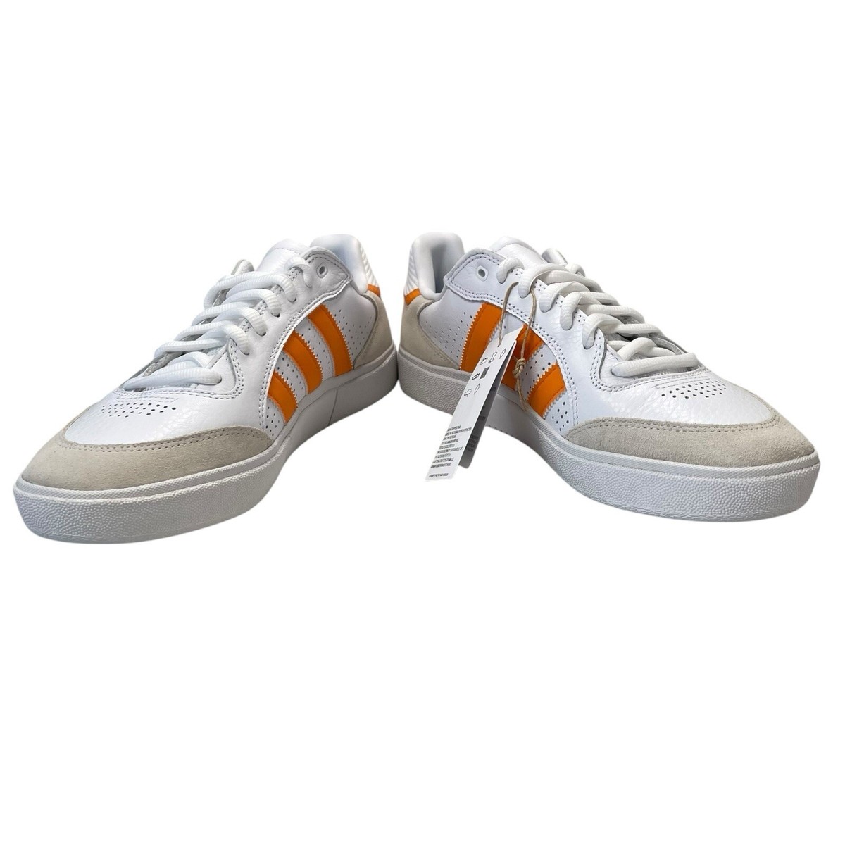 Adidas Tyshawn Low Cloud White Orange Shoes IF4621 Men's