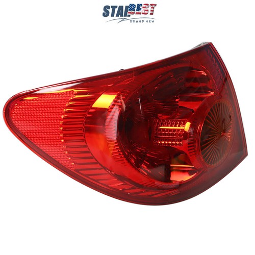 Lámparas de freno de luz trasera de calidad para conductor trasero izquierdo Toyota Corolla 2003-08 - Imagen 2 de 10