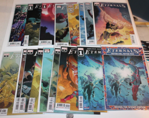 Complete Set Eternals 1 - 12 + one shots Forever Celestia NM 17 comics Thanos - Picture 1 of 10