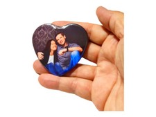 Personalisierter Foto-Herz-Magnet Kühlschrank Foto-Herz-Magnete FOTO-MAGNETE