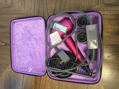 Dyson 33315001 Supersonic Hair Dryer Limited Edition Gift Set - Fuchsia/Nickel