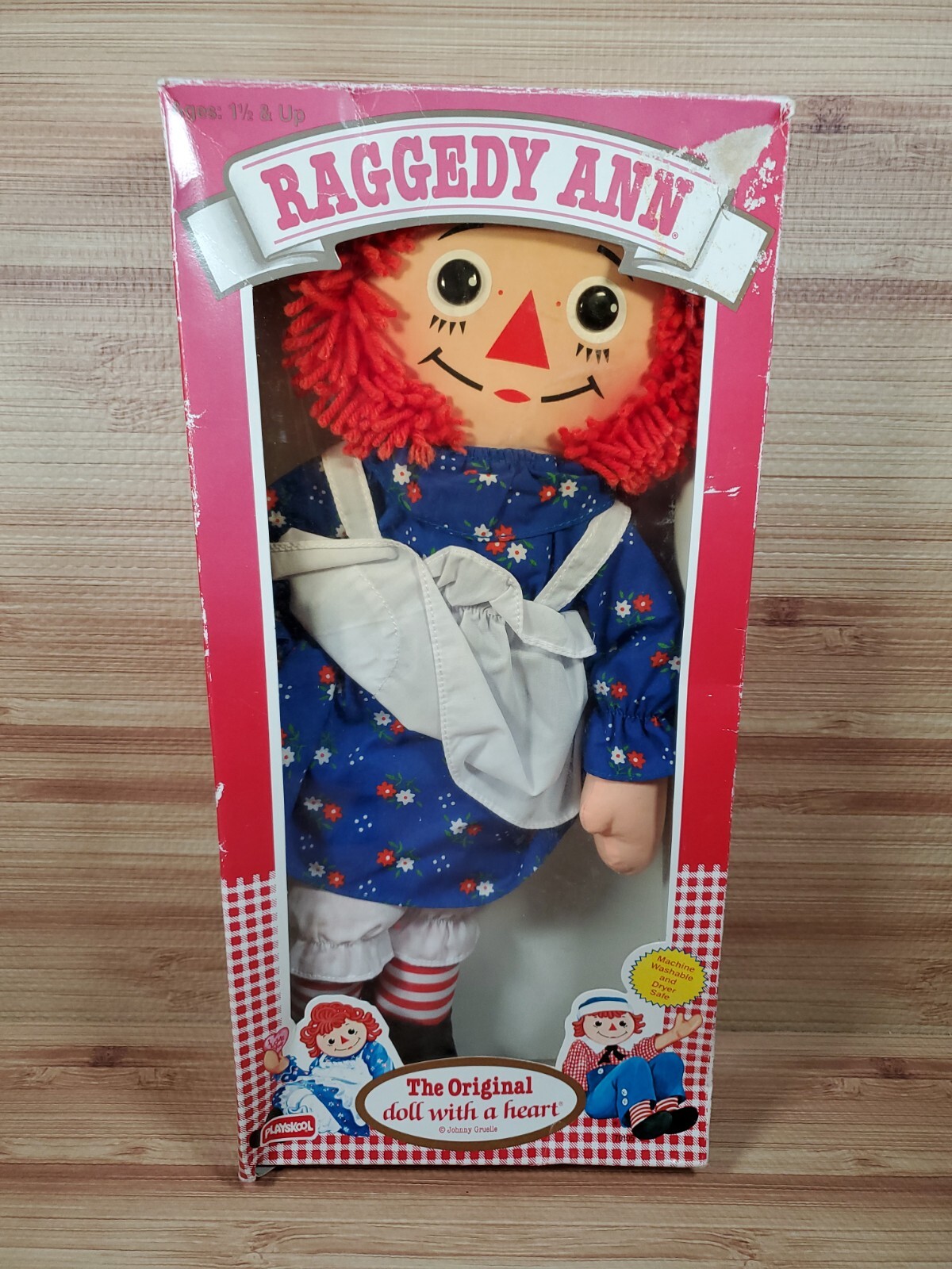 Vintage Raggedy Ann 17 Inch Doll 1989 Playskool eBay
