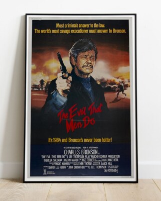Evil That Men Do Repro Filmposter 36''x24'' /#399