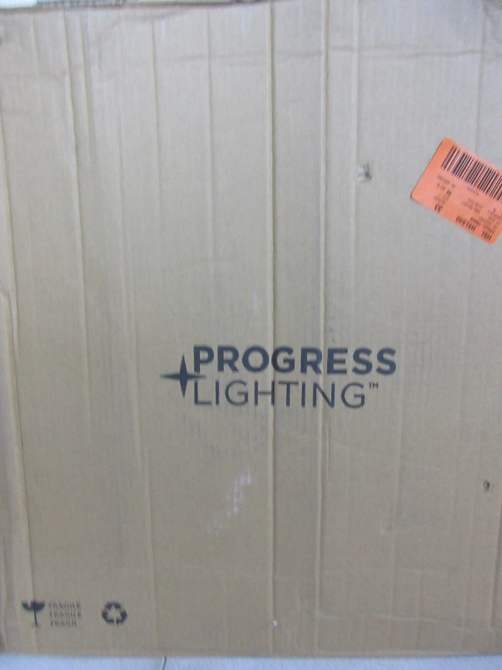 Progress Lighting Invite Collection 3 luces antiguo bronce blanco pantalla Mylar Foto 4 de 4
