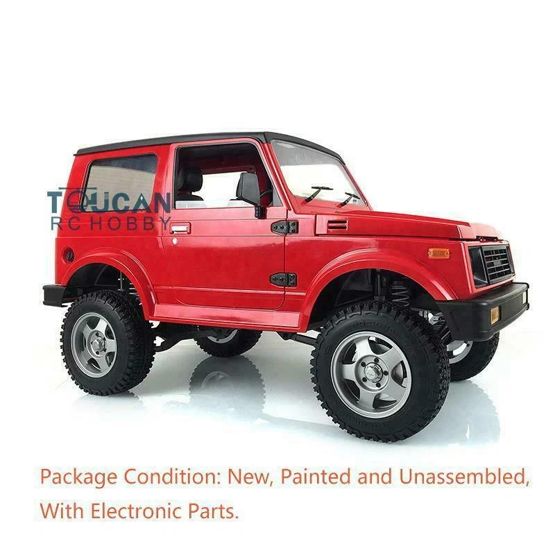 1/6 RC 4*4 2.4G Painted Capo Rock Car Crawler SIXER1 DIY I6S Radio Light Motor - Image 3 of 4