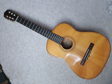 Nice old guitar "Framus 5/22" Beautiful flamed back  side 