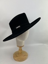 Philip Treacy Fabulous Larger Sized  Black Velour Hat (1166)