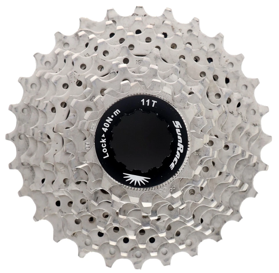SunRace RS3 11 Speed Steel Road Bike Cassette 11-28T Shimano HG SRAM Training - Image 2 of 3