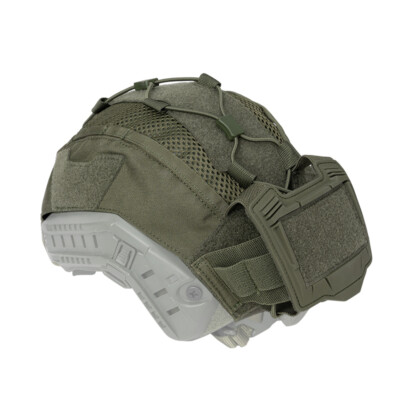 Tactical Helmet Cover For Wendy 3.0/ FAST Helmet with NVG Battery Pouch Laser