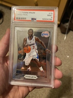 2012 Chris Paul Panini Prizm PSA 9 Mint #19 - Image 1 of 2