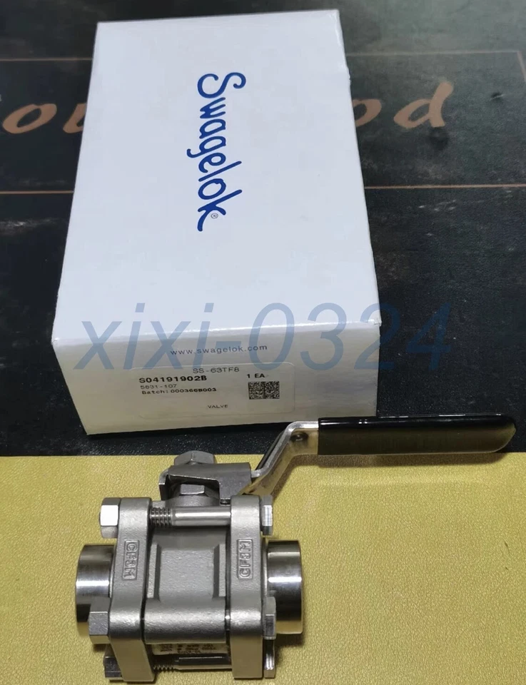 1pcs NEW Swagelok SS-63TF8 3-piece 60 series ball valve DHL shipping - Image 4 of 4