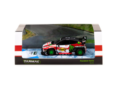 Tarmac Works 1:64 Toyota Yaris #87 MONSTER-PANDEM DRIFT Diecast
