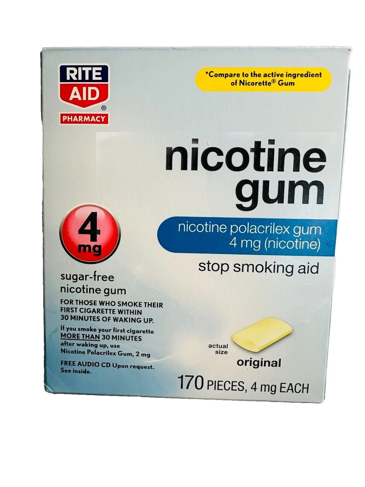 Gomas para dejar de fumar