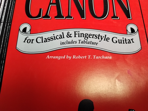 Pachelbel's Canon For Classical & Fingerstyle Guitar Song Sheet Music w/TABS - Picture 3 of 8