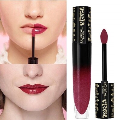L'Oréal Rouge Lipgloss SHINY SIGNATURE WILD NUDES 323 BE TENACIOUS VIN