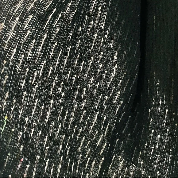 Cárdigan abierto de punto negro 100 % cachemir Kinross Cashmere XS Foto 2 de 4