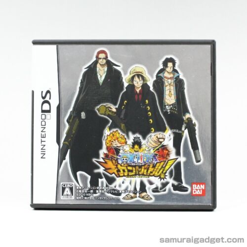 One Piece Gigant Battle! (Silver Package Ver.) Nintendo DS [Japan Import] NDS - Picture 1 of 13