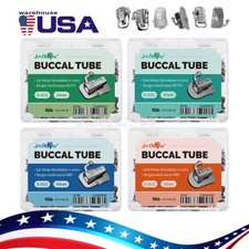 50Sets Dental Orthodontic Buccal Tube 1st 2nd Molar Tube Roth MBT 022/018