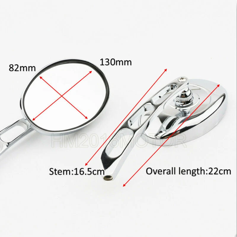 Espejos retrovisores de motocicleta para Honda Shadow Aero Ace Spirit VT 600 750 1100 EE. UU. Foto 3 de 4