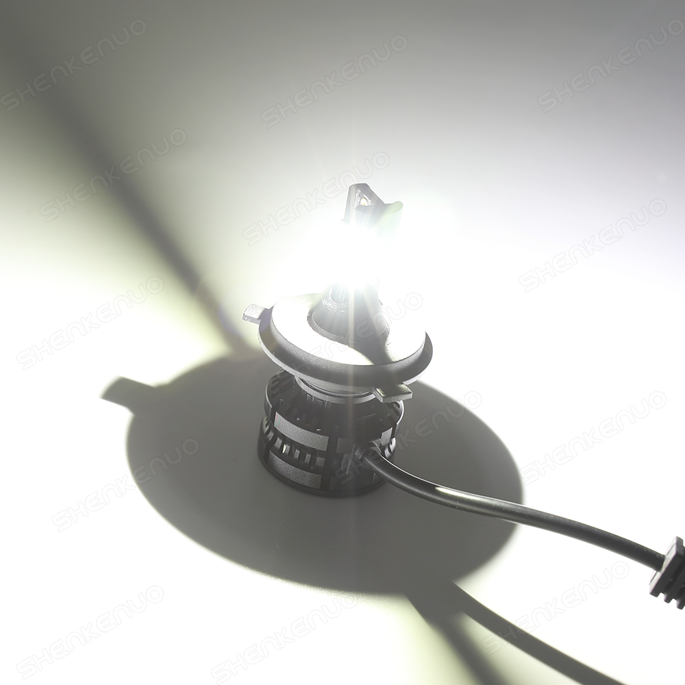 H4 6500K Led Headlight Hi/Lo Beam Front Light Bulb Super