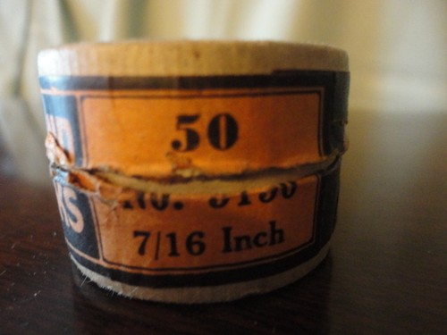 Star Brand Thumb Tacks Box Advertising Round Paper Nickel Plated Box Vintage - Picture 6 of 7