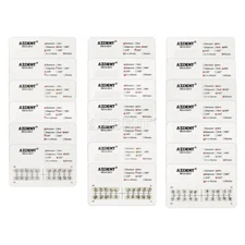 10packs AZDENT Dental Orthodontic Bracket Mini Standard MBT Roth Edgewise Hooks