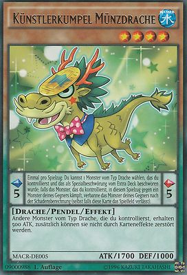 MACR-DE005 Künstlerkumpel Münzdrache 1 Aufl. Rare aus Maximum Crisis