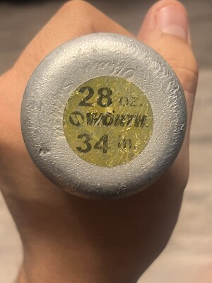 Batte De Softball Worth Powercell - 34 Pouces / 28 Oz - Diamètre 2 1/4 - Alliage - Occasion