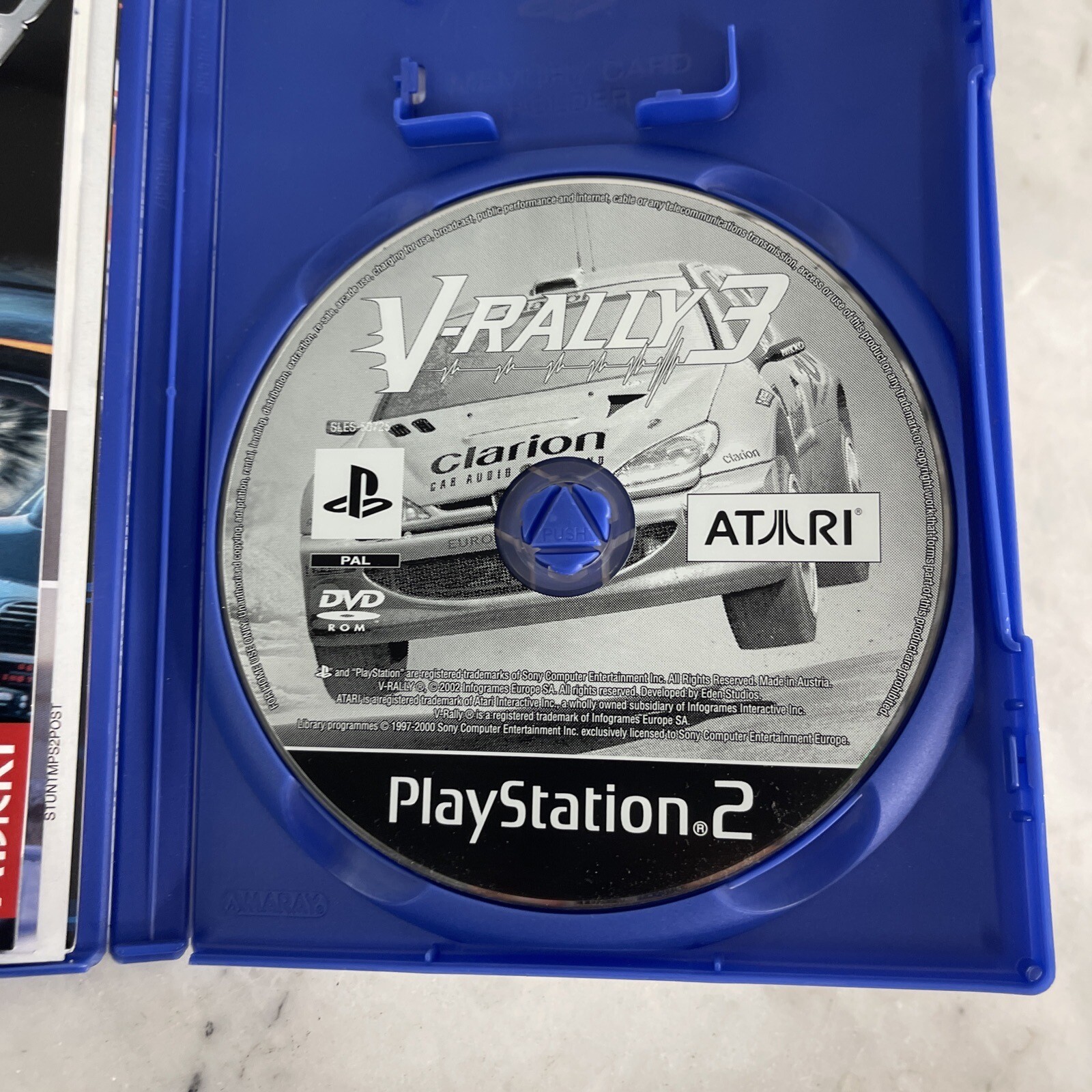 V-Rally 3 PS2 Sony Playstation 2 Français PAL Atari Eden