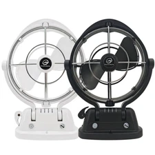 Genuine Marine II Fan 12/24V White Caravan RV Motorhome Camper Trailer Boat US