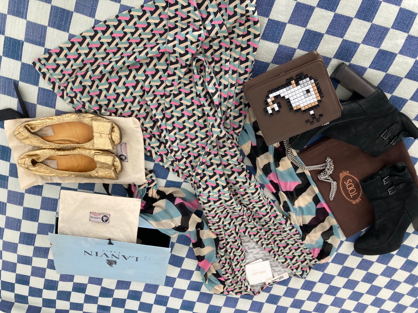 Pack de Lujo Lanvin Tods Bolso Diane von Furstenberg Braccalini Tua Luxury Bag