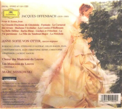 Offenbach: Arias & Scenes   Anne Sofie von Otter CD NEU OVP