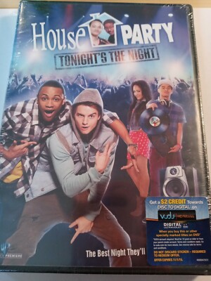 HOUSE PARTY TONIGHT'S THE NIGHT DVD 2013 BRAND NEW UNOPENED