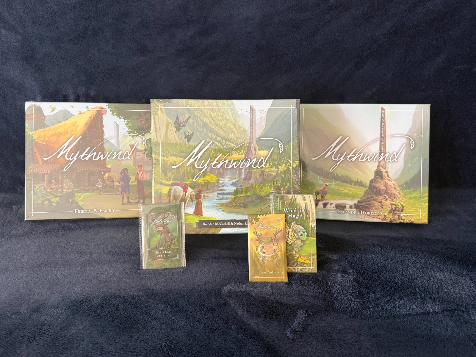 BRAND NEW & SEALED: Mythwind & ALL Expansions and KICKSTARTER Add-Ons