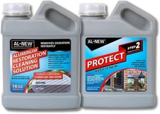AL-NEW Aluminum Restoration Cleaning Solution Protect | Clean & Protect Patio Fu