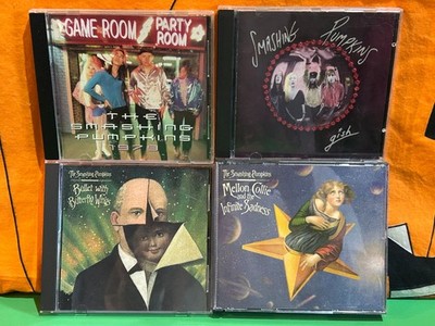 4x Smashing Pumpkins CD - Mellon Collie - 1979 - GISH - BULLET BUTTERFLY SINGLE